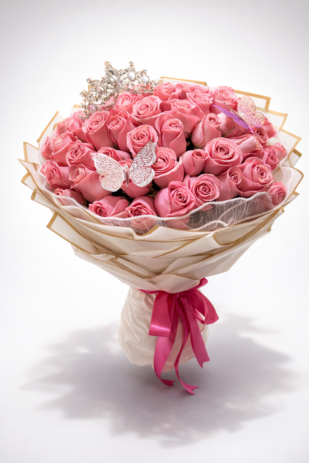 Ramo de rosas hermosas